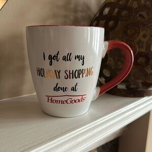 HomeGoods Large Festive Mug “I got all my shopping done at HomeGoods”